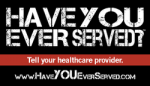 Have you ever served Logo